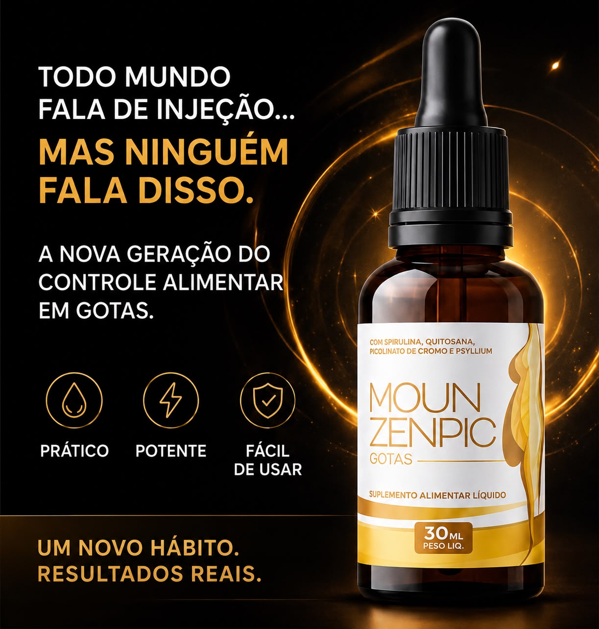 Moun Zenpic Gotas — nova geração do controle alimentar em gotas